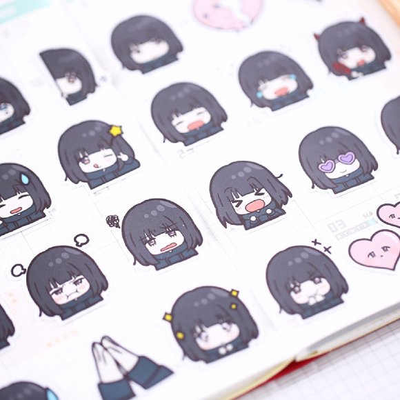 Chibi Menhera Emoji Stickers - Picture 3 of 4